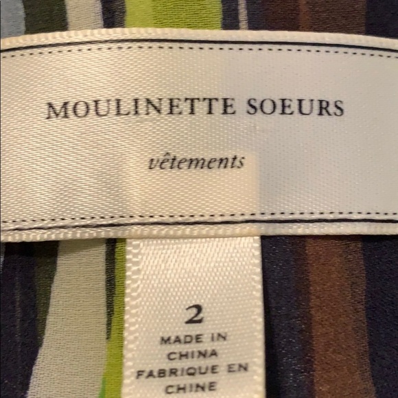 Beautiful Silk Casual Dress w/Pockets Sz 2 - Picture 9 of 9